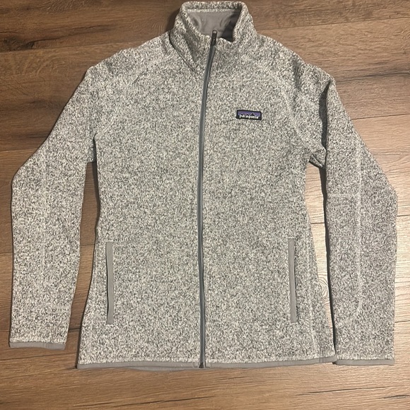 New Patagonia Better Sweater Jacket Women's Size Small Gray Fleece With Flaws! - Picture 3 of 13